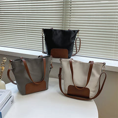 Fashionable PU Leather Women Shoulder Bags High Capacity