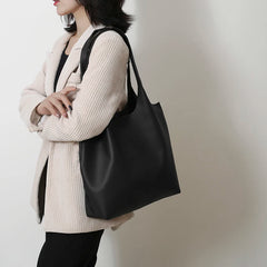 Fashionable Tote Bag Shoulder Bags PU Leather High Capacity Multi-function