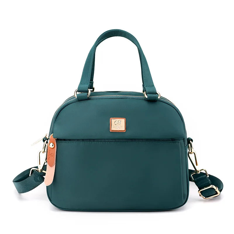 Waterproof Nylon Shoulder Bag for Women Mini Handbag