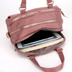 Waterproof Nylon Shoulder Bag for Women Mini Handbag