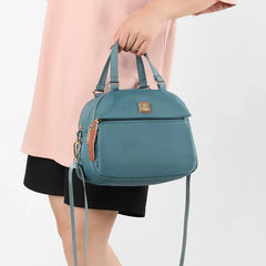 Waterproof Nylon Shoulder Bag for Women Mini Handbag