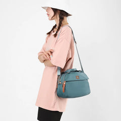 Waterproof Nylon Shoulder Bag for Women Mini Handbag