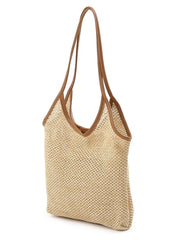 Forest Fishnet Women's Bag Straw Tote Bags for Women Hand Bags