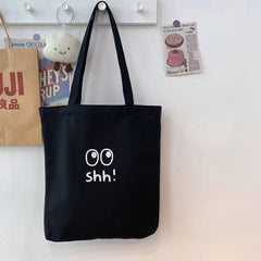 Recycled Clear Tote Bag for College Students