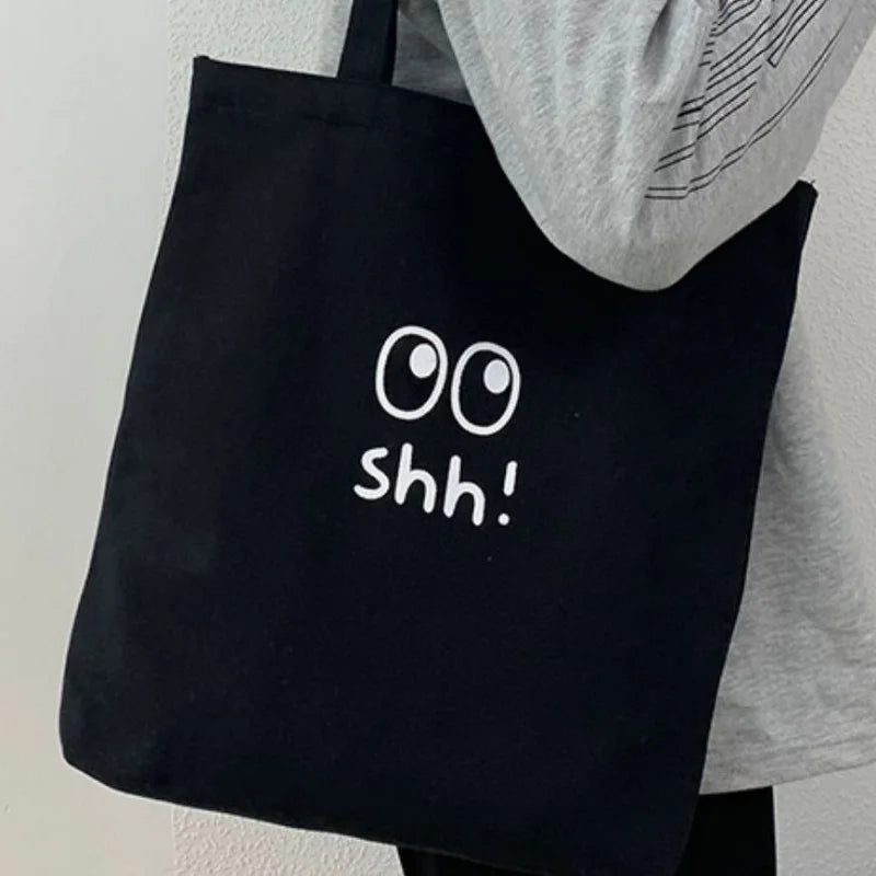 Recycled Clear Tote Bag for College Students