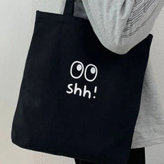 Recycled Clear Tote Bag for College Students