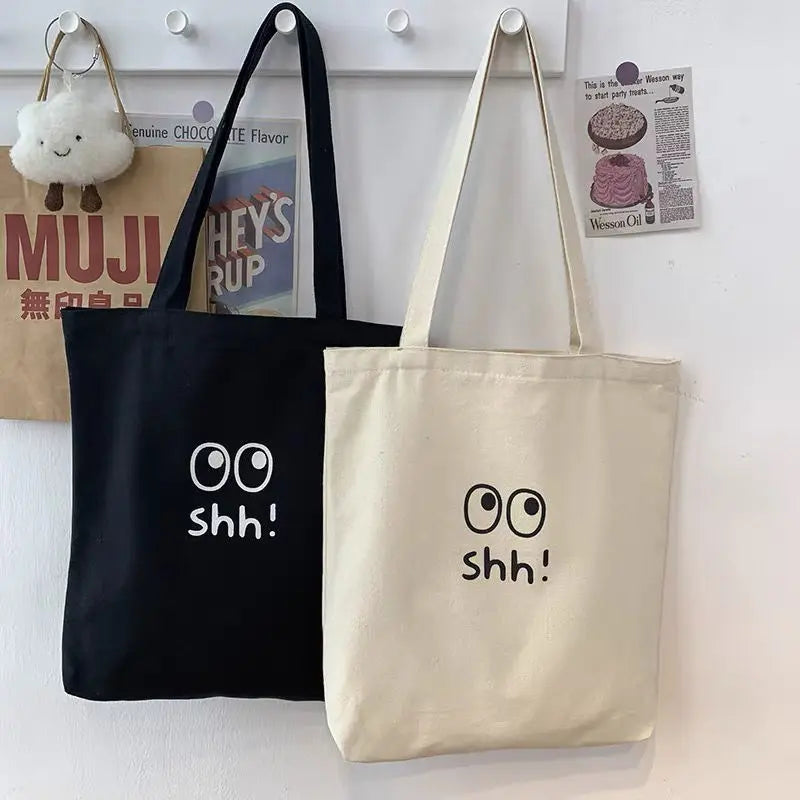 Recycled Clear Tote Bag for College Students