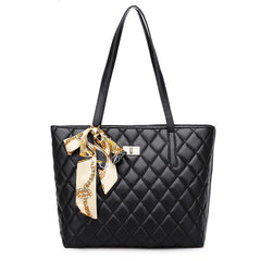 Rhombic Large Capacity Women Shoulder Bag Tote Bag