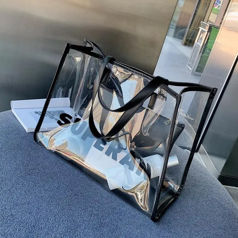 Summer Leisure PU Leather Shoulder Bag Large Capacity Handbag