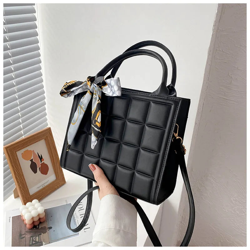 Women PU Leather Shoulder Bag Soft Crossbody Tote BG3007