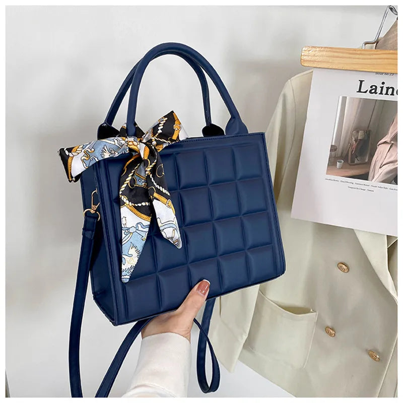 Women PU Leather Shoulder Bag Soft Crossbody Tote BG3007