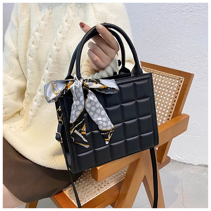 Women PU Leather Shoulder Bag Soft Crossbody Tote BG3007