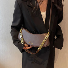 Vintage Acrylic Chain Underarm Bag Party Clutch Shoulder Messenger Bag