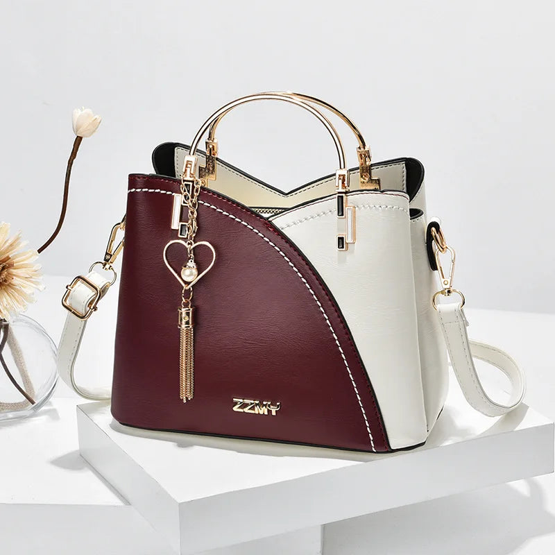 Women PU Leather Handbags Casual Crossbody Shoulder Bags