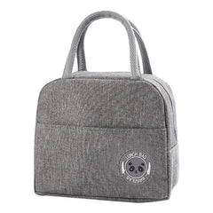 Women Insulated Thermal Lunch Bag Handbags LunchBox Cooler Organizer Canvas Tote
