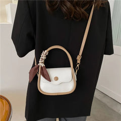 Small Leather Shoulder Bag for Women Crossbody Handbag Underarm Bag