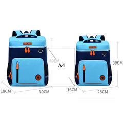 Waterproof School Backpack for Boys Girls Orthopedic Book Bag