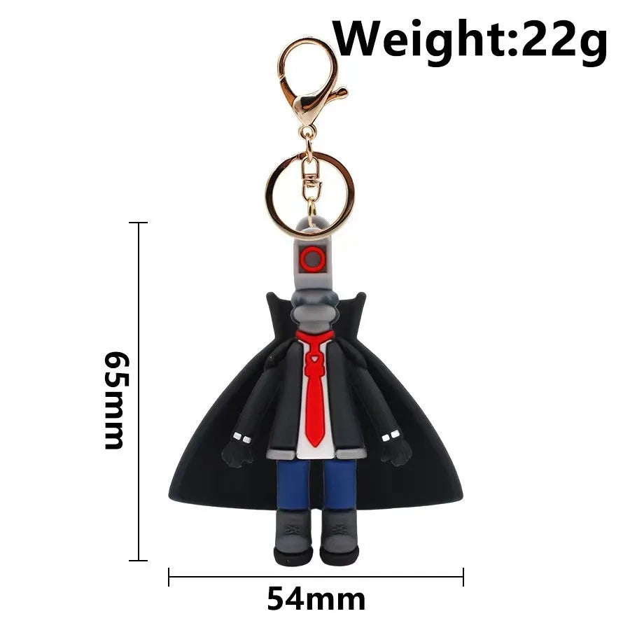 Skibidi Toilet Figure Keychain PVC Child Doll Gift