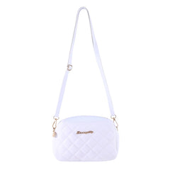 Embroidered Small Messenger Bag for Women with Tassel Chain Shoulder Crossbody