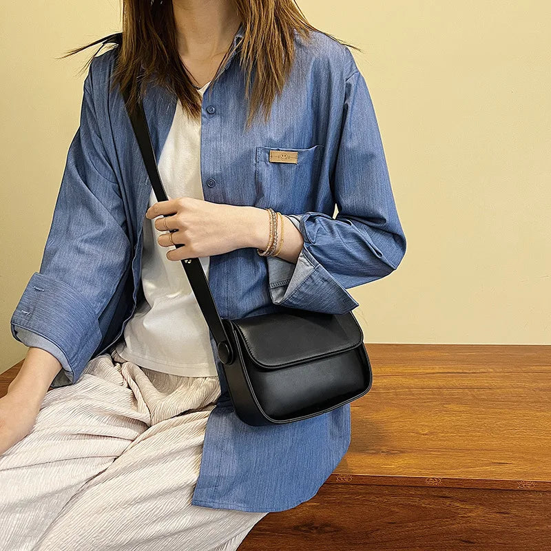 Small Women's Crossbody Bag PU Leather Handbag