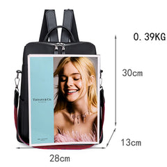 Waterproof Oxford Women Backpack Antitheft Shoulder Bags