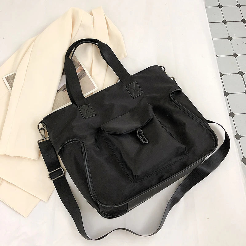 Winter Nylon High Capacity Handbag for Women Travel