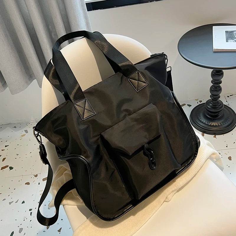 Winter Nylon High Capacity Handbag for Women Travel