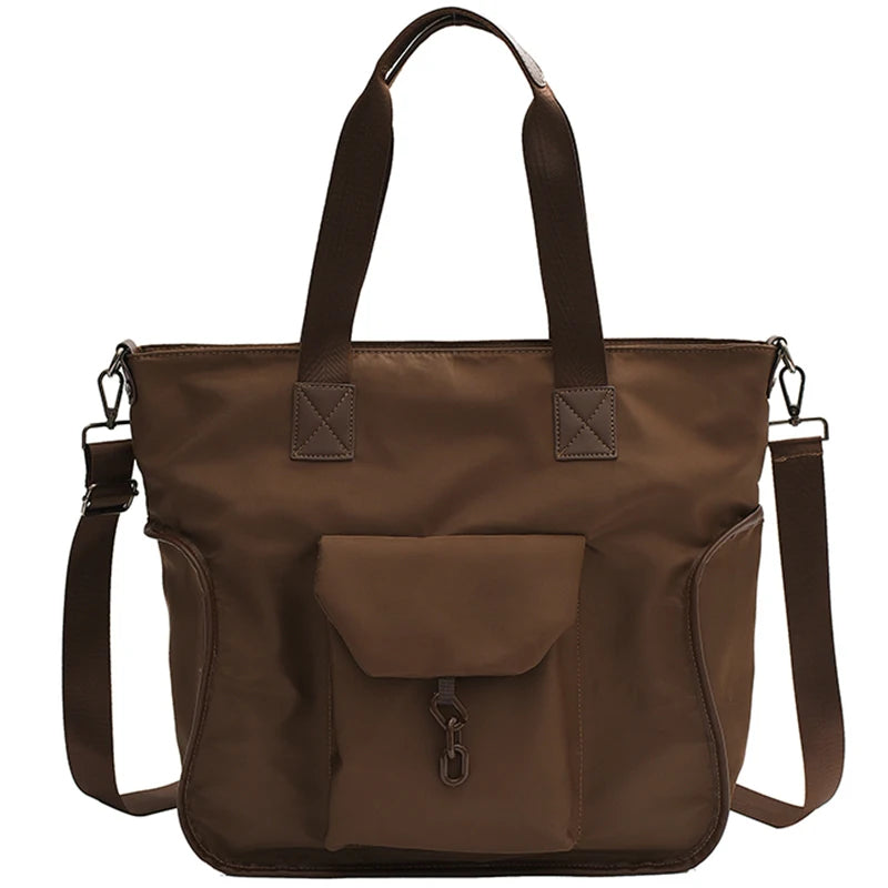 Winter Nylon High Capacity Handbag for Women Travel