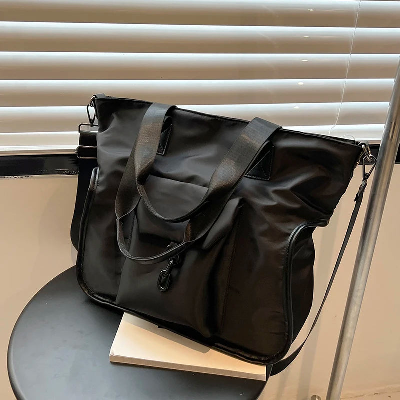 Winter Nylon High Capacity Handbag for Women Travel