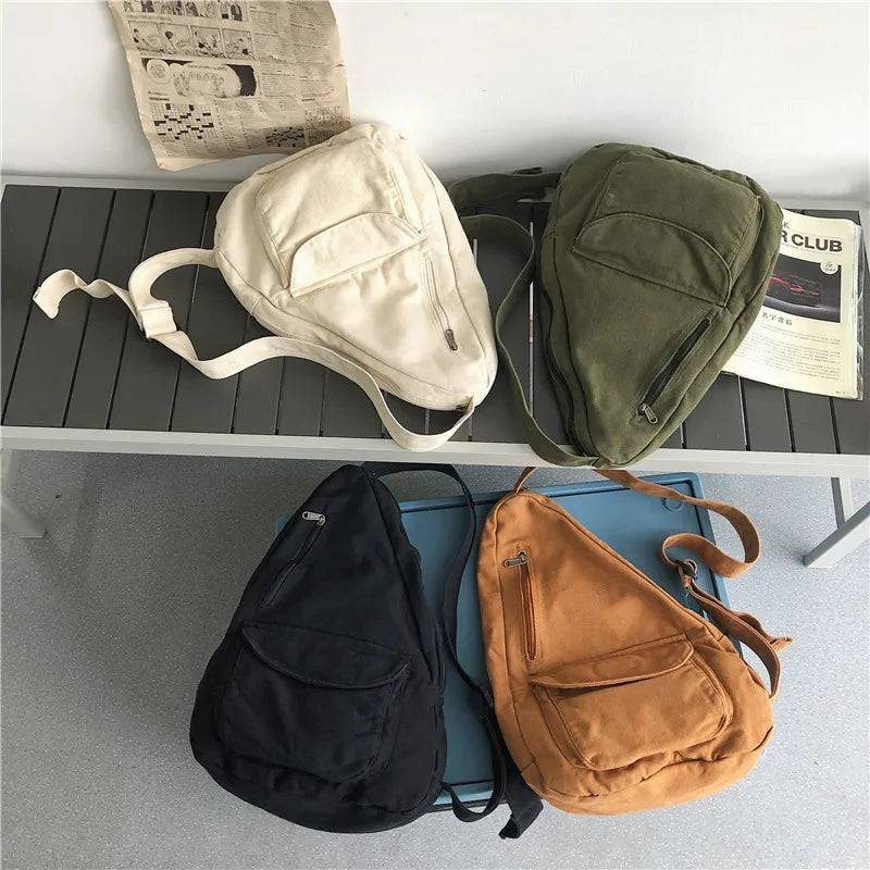 Canvas Crossbody Bag for Women ST002