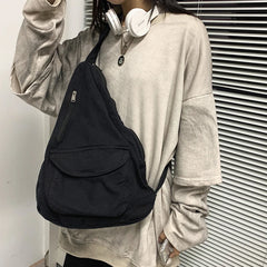 Canvas Crossbody Bag for Women and Girls