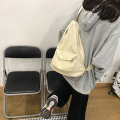 Canvas Crossbody Bag for Women and Girls
