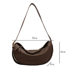 Soft Leather Shoulder Bag for Women Casual Handbags
