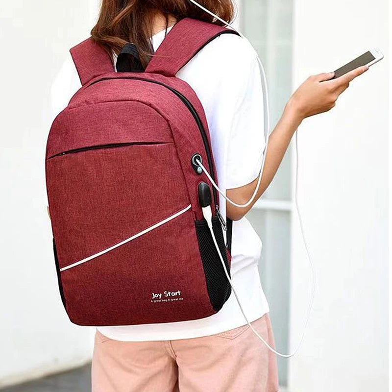 Men's Anti Theft Waterproof Laptop Backpack for Business Travel