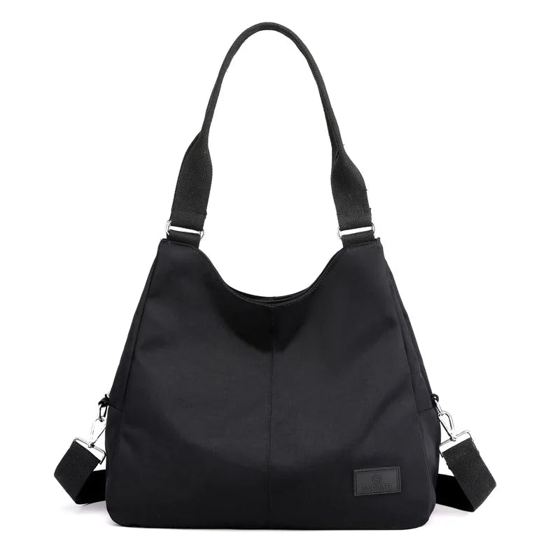 2023 Women Casual Nylon Tote Bag Lightweight Waterproof Large Capacity Handbag