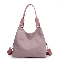 2023 Women Casual Nylon Tote Bag Lightweight Waterproof Large Capacity Handbag