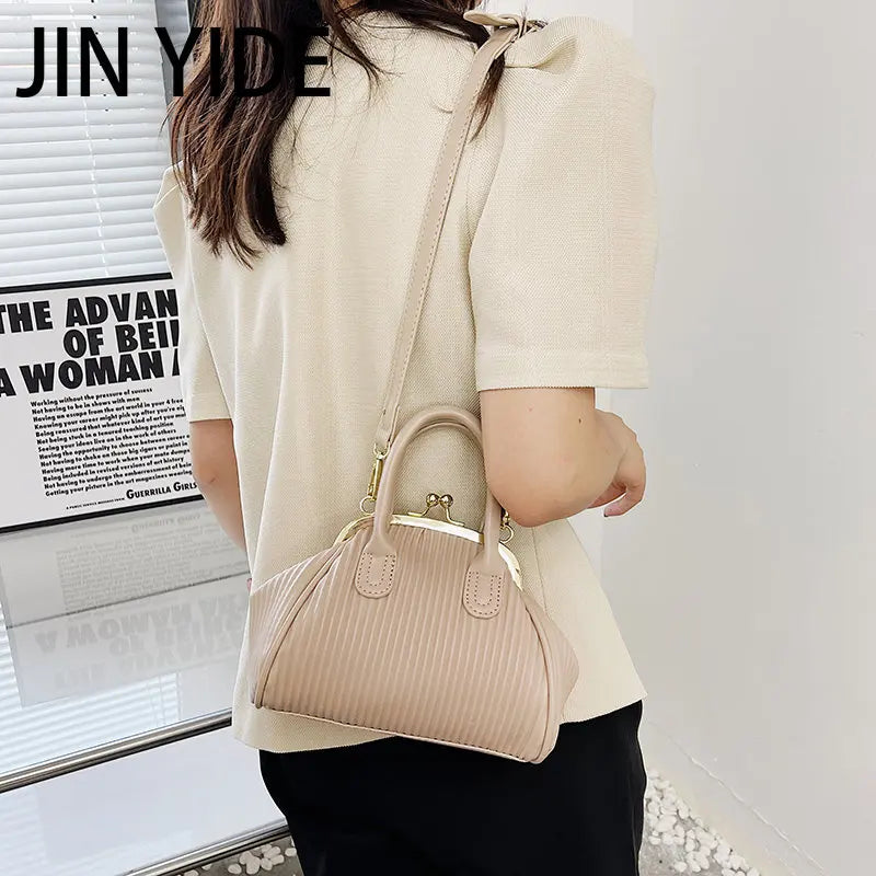 2023 Pleated Handbag with Handle for Women