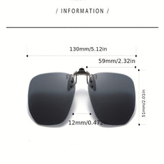 Men's Polarized Sunglasses Clip for Driving