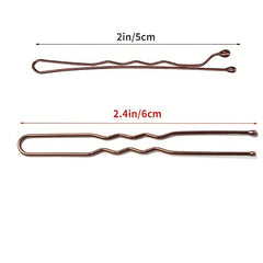 50PCS Metal Hair Clip Side Clip Bobby Pin Hair Accessories