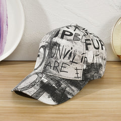 Vintage Graffiti Baseball Cap Snapback Hat