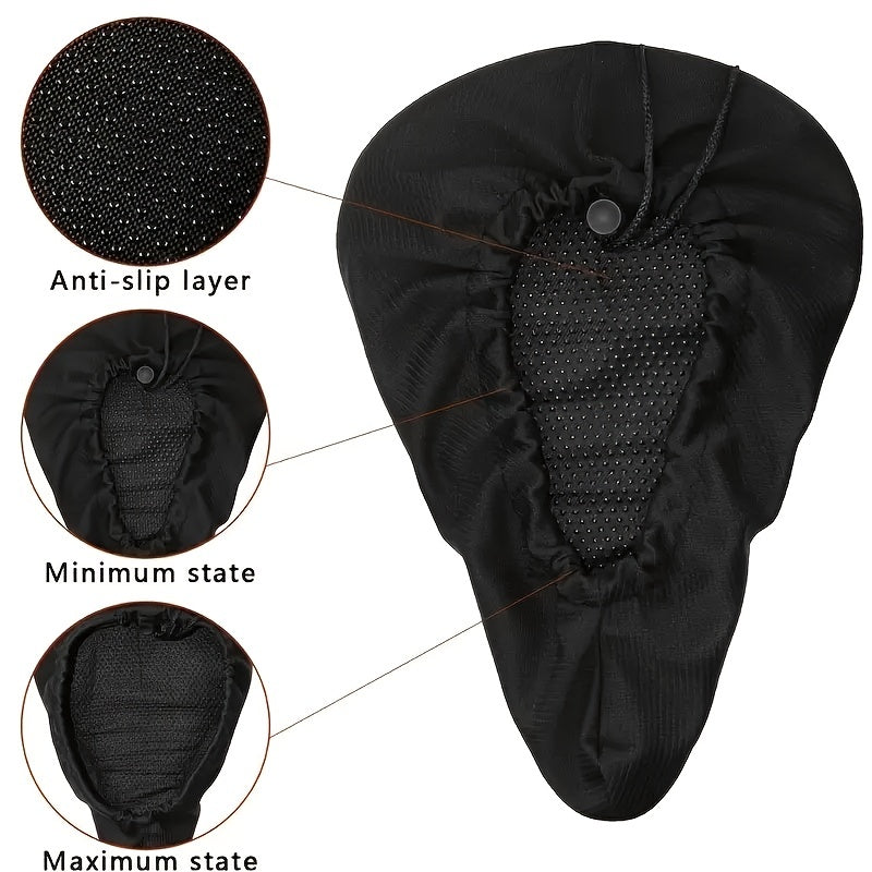 Gel Padded Bike Seat Cushion for Soft Exercise Riding