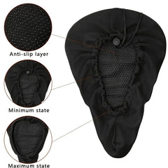 Gel Padded Bike Seat Cushion for Soft Exercise Riding