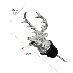 Deer Head Stainless Steel Alcohol Dispenser