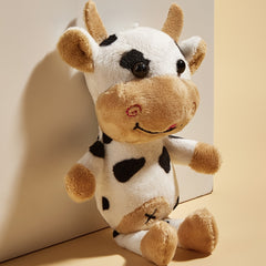 Pet Cow Plush Toy Anxiety Relief Calming Aid for Cats Dogs