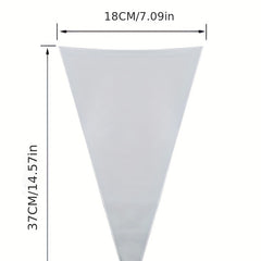 100pcs Transparent Candy Packing Bags Wedding Birthday Party Decoration