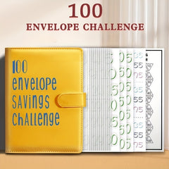 100 Envelope Challenge Loose Leaf Notebook