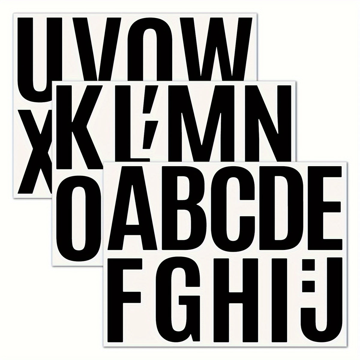 31pcs 10 Letter Number Symbol Sticker DIY English Name Number Combo Sticker