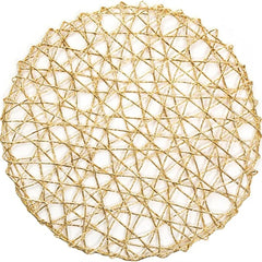 Elegant Woven Placemat with Hollow for Table Decor