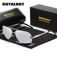 RoyalHot Metal Polarized Outdoor Sunglasses for Cycling