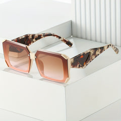 Y2K Square Sunglasses Hip-hop Gradient UV400